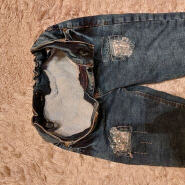 salvarlar ve koftalar: Cins şalvar, Qız üçün, 8 - 9 yaş — 2