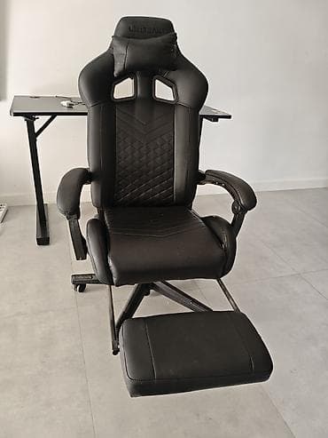 riad mebel: LEGENД brendli qara gaming/ofis kreslosu - Yarış tipli ergonomik — 3