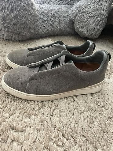 sport ayaqqabilar: Zegna Triple Stitch krossovkaları satılır. İdeal vəziyyətdədir. Təmiz — 6