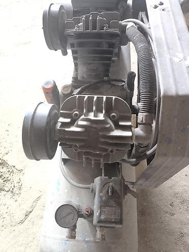 kompressor satisi kreditle: Aander Air Compressor – portativ təkərli hava kompressoru,işlək — 2