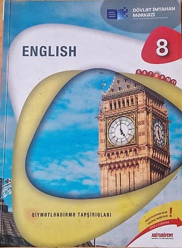 big bag: Məhsul: “English 8” – Qiymətləndirmə tapşırıqları toplusu — 1