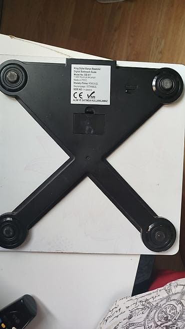 Бытовая техника: King Digital Bathroom Scale – model BB 817 - Göstərici: aydın LCD — 2
