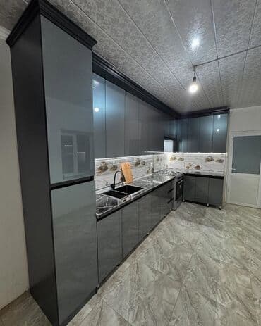 qara dikt: Sifarişlə mətbəx dəsti, Özü çəkən petlələr, MDF, Kredit yoxdur, Pulsuz çatdırılma — 2