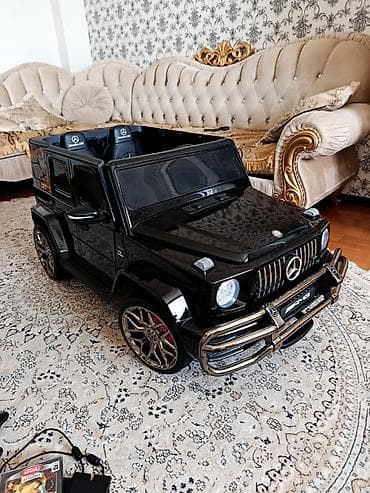Uşaq dünyası: Uşaq üçün elektrikli minik avtomobili – Mercedes-Benz G63 AMG — 1