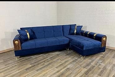 armut koltuk: Künc divan, Yeni, Açılan, Bazalı, Vеlur parça, Rayonlara çatdırılma — 4