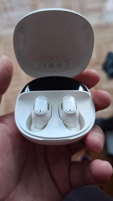 nauşniki: İşlənmiş Simsiz (Bluetooth) Qulaqcıqlar, Baseus, rəng - Ağ — 4