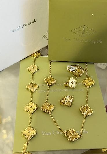 van cleef: Dəstə daxildir: Üzük, Sarı qızıl — 1
