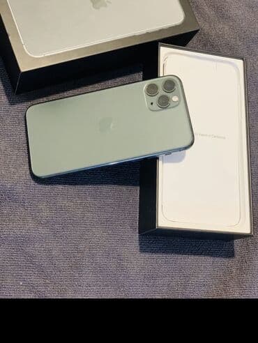 çay evi avadanlıq: IPhone 11 Pro, Matte Midnight Green, Face ID — 2