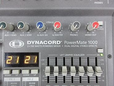 alman velosiped: Dynacord PowerMate 1000 Studiada istifade etmisem orginal patention — 3