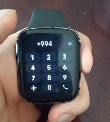 smart saat iphone: İşlənmiş, Smart saat, Xiaomi, Аnti-lost, rəng - Qara — 6