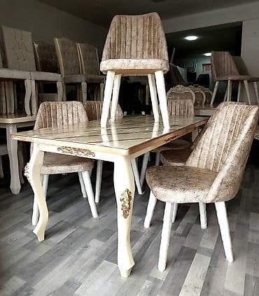 qabaq usdolu: Qonaq otağı üçün, 6 stul — 2