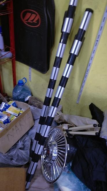 Motonəqliyyat: Avtomobil üçün teleskopik yük daşıma çubuqları (dam relsinə universal — 2