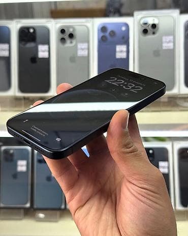 iphone 1q: IPhone 15 Pro, 256 GB, Blue Titanium, Zəmanət, Simsiz şarj, Face ID — 7