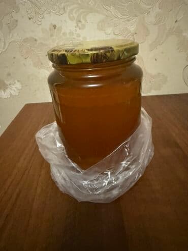 Bal: Təbii arı balı – şüşə bankada - Şəkillərdəki kimi şəffaf, qızılı — 3