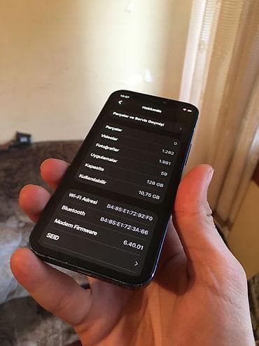 iphone 13 pro max qiymet: IPhone 12 mini, 128 GB, Göy — 5