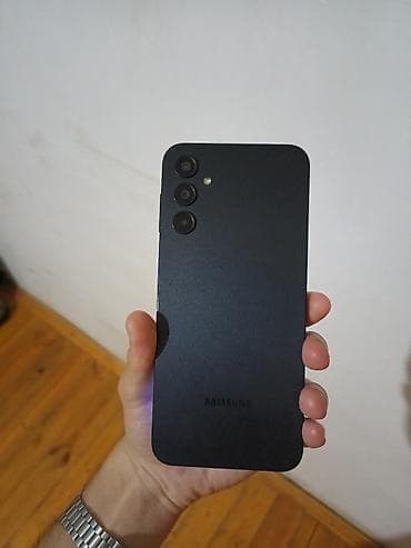 samsun a56: Samsung Galaxy A14, 64 GB, rəng - Qara, Barmaq izi, İki sim kartlı, Face ID — 1