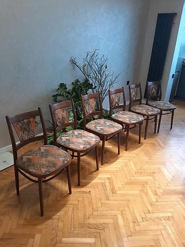 antik stul: Mətbəx üçün, Qatlanmayan, Stul — 1