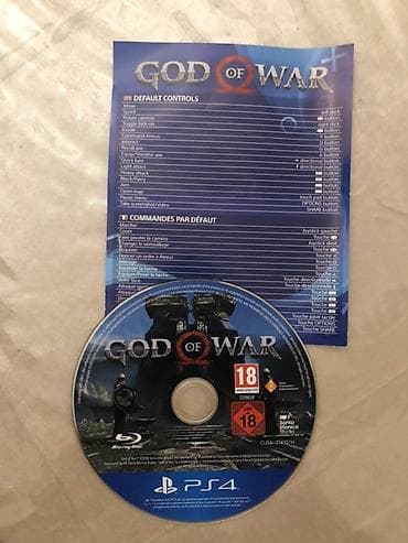 dualsense 5: PS4 oyun diskləri Grand Theft Auto V (gta 5) - 25 manat God of War — 3