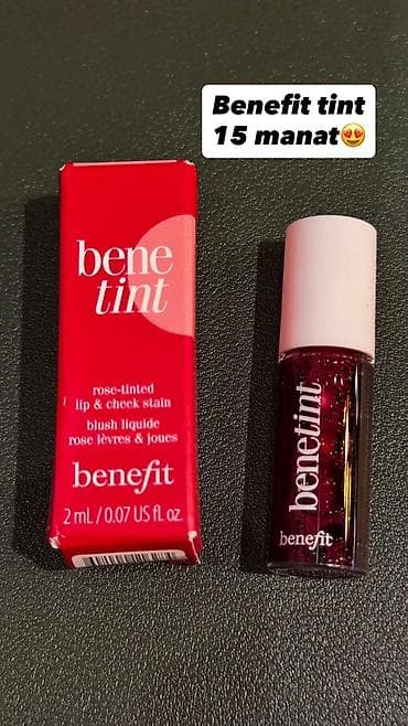 usta geyimi: Benefit Benetint – dodaq və yanaq üçün maye tint - Brend: Benefit - — 1