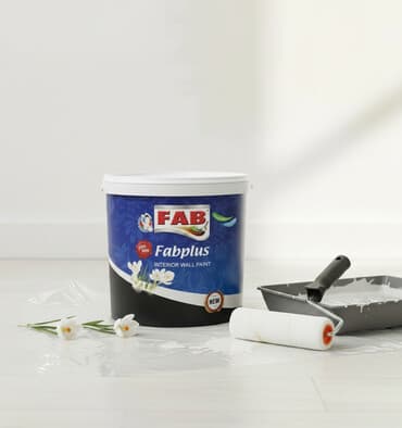 Akril Divar üçün boya, FAB, 25 kq, rəng - Ağ, İstiliyə davamlı