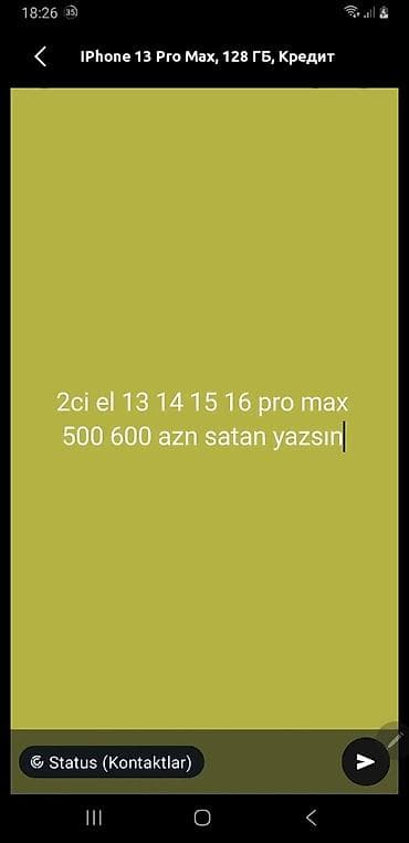 IPhone 13 Pro Max, 128 GB lalafo.az -da IPhone 13 Pro Max, 128 GB