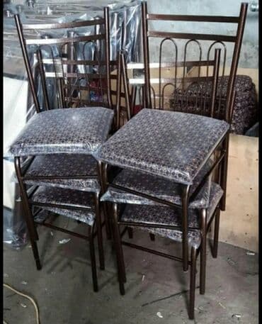 Masa və oturacaq dəstləri: Qonaq otağı üçün, Yeni, Açılan, Dördbucaq masa, 1 stul — 3