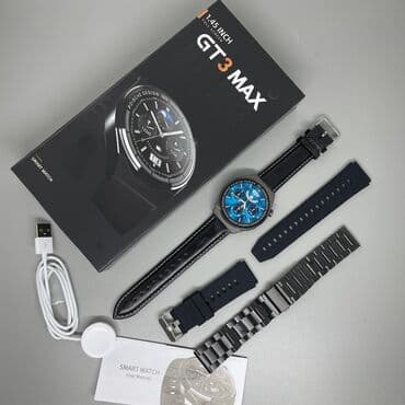 smart watch 7 qiymeti: Smart Saat 3 kəmərli *Porsche Design GT-3 MAX* Zəng etmək - — 3