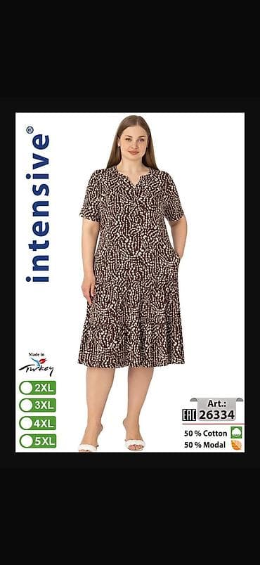 Gündəlik don, Midi, 2XL — 1