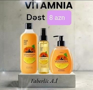 Kosmetik dəst, Faberlic, 3 məhsul — 9