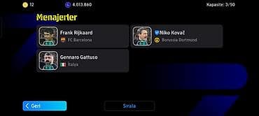 playstatio: Efootball hesabı, 3227 kollektiv güc. Meta oyunçular var hesabda — 2