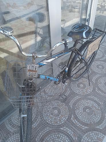 motorlu velo: Şəhər velosipedi Stern, 28", sürətlərin sayı: 1 — 1