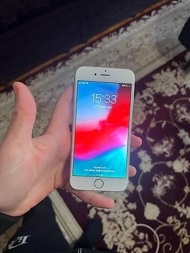 note 14 pro plus: IPhone 6, 32 GB, Qızılı, Barmaq izi — 2