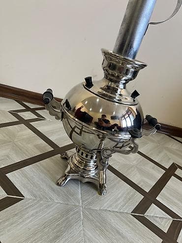 Bağ evi və bağ üçün hərşey: İşlənmiş Od Samovar, 3 l, Ödənişli çatdırılma, Ünvandan götürmə — 4
