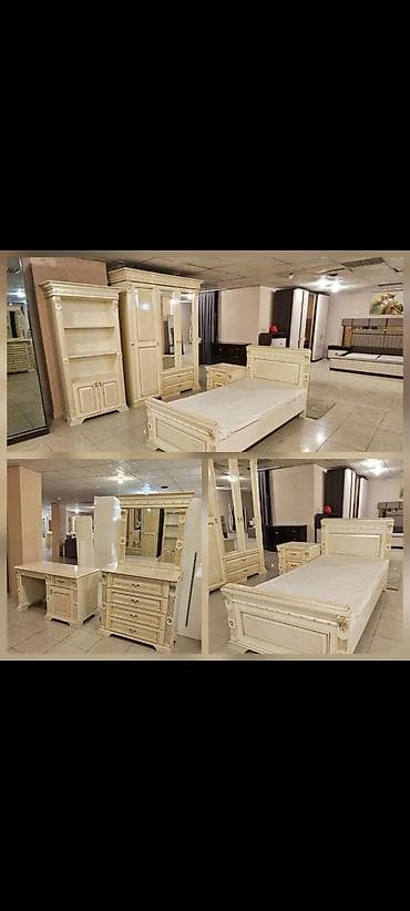 can desmali: Oğlan və qız üçün, Yeni, Təknəfərlik çarpayı, Yazı masası, Dolab, Komod — 1