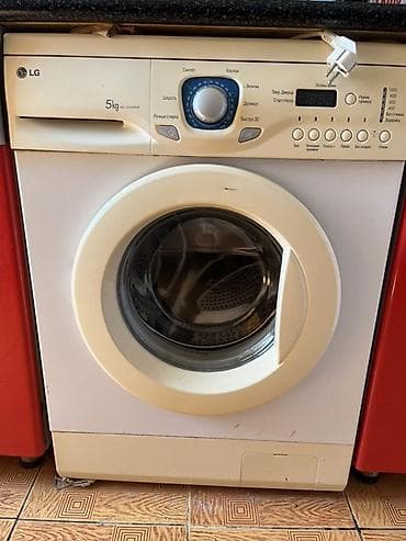 Paltaryuyan maşın LG, 5 kq, İşlənmiş, Avtomat, Qurutmasız, Kredit yoxdur, Ünvandan götürmə — 1