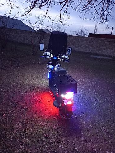 bmw 39 disk: Elektrik skuter – gecə üçün güclü işıqlandırmalı, səbətli — 7