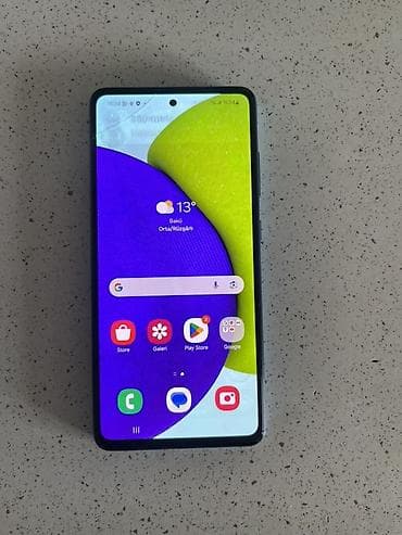 Samsung Galaxy A52, rəng - Mavi, İki sim kartlı