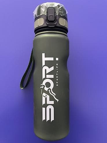 İdman su qabı – “SPORT LIFE” dizaynı - Tutum: təxmini 700–800 ml