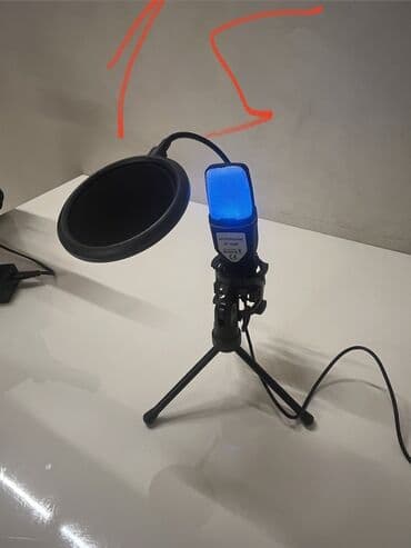 USB studiya mikrofonu dəsti Xüsusiyyətlər: - USB qoşulma: kompüter və