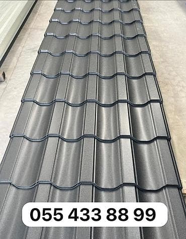 xani baligi: Profnastil cerepitsa və dekorativ panellər Məhsullar: - Profnastil — 9