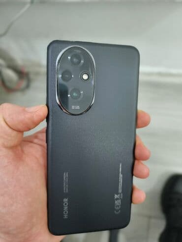 işlenmiş ucuz telefonlar: Honor 200 Smart, 512 GB, rəng - Qara, İki sim kartlı — 2