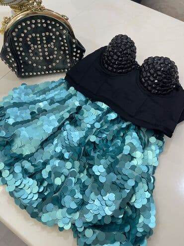 hicabli xanimlar ucun ziyafet geyimleri: Karset standart razmer — 2