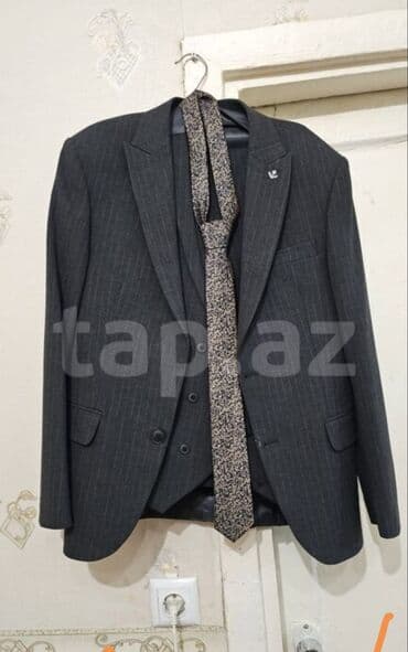 qaqa geyimi: Kişi kostyum dəsti – Stilmen - Brend: Stilmen - Dəst: 3 parça – — 1