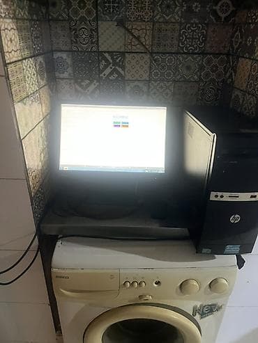 blok pitania: HP stolüstü kompüter + monitor dəsti Məhsul tərkibi: - HP qüllə tipli — 2