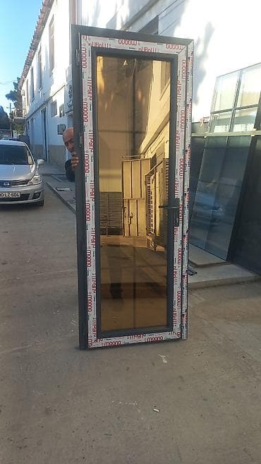 qapi rezini: Yeni Plastik qapı 80x200 sm Çərçivə ilə, Zəmanətli, Ödənişli quraşdırma, Ödənişli çatdırılma, Ünvandan götürmə — 5