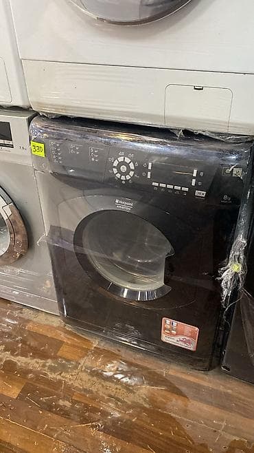balaca ariston: Paltaryuyan maşın Hotpoint Ariston, 8 kq, Avtomat, Qurutmasız, Kredit yoxdur — 1