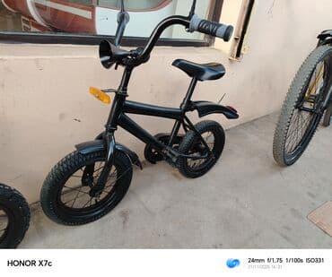 Boşqablar: Uşaqlar üçün velosipedlər - Rəng: tam qara - Ölçülər: müxtəlif uşaq — 4