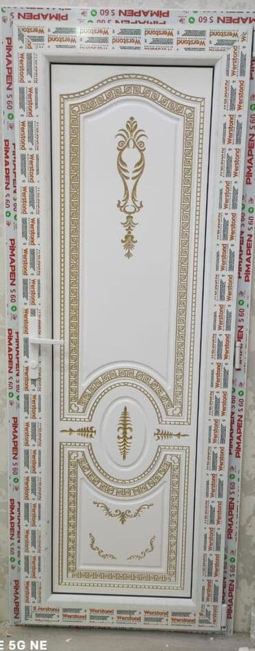 plastik qapılar: Yeni Plastik qapı Zamok və çərçivə ilə, Zəmanətli, Pulsuz quraşdırma, Pulsuz çatdırılma, Ünvandan götürmə, Rayonlara çatdırılma — 6