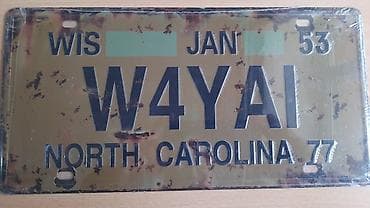 ucuz jaluz: Məhsul: Retro tərzli metal dekor lövhələri (nömrə nişanı formatında) — 5