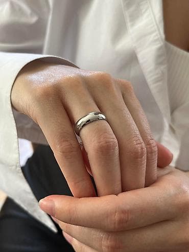 gümü: Nişan, Üzük, Qaşsız — 1